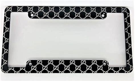 Gucci License Plates Frame 